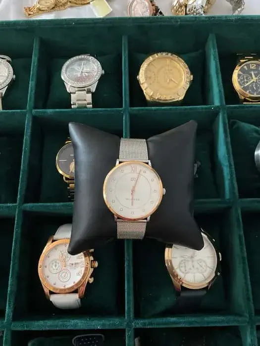 Reloj Michael Kors Blanco y oro rosa