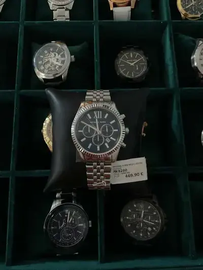 Reloj Michael Kors Lexington negro
