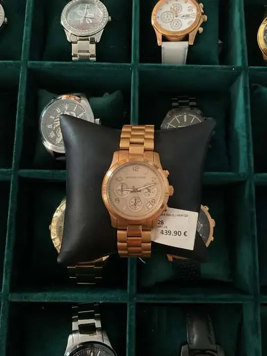 Reloj Michael Kors Cronógrafo oro rosa