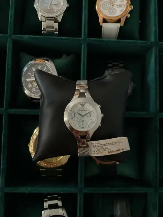 Reloj Emporio Armani Cronógrafo de acero