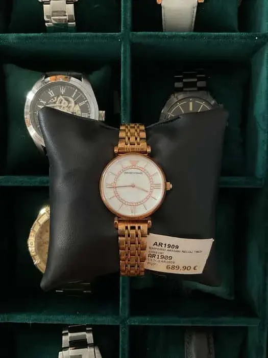 Reloj Emporio Armani Oro rosa minimalista