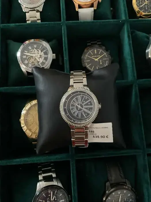 Reloj Michael Kors Cronógrafo azul