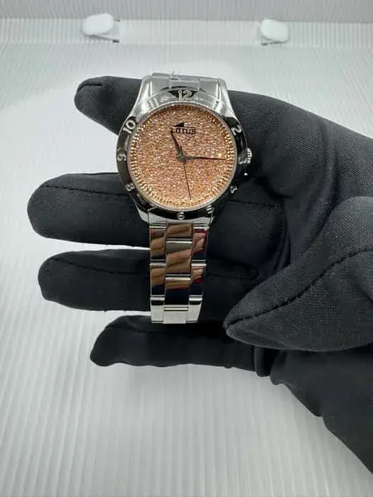 Reloj Lotus Bicolor rosa