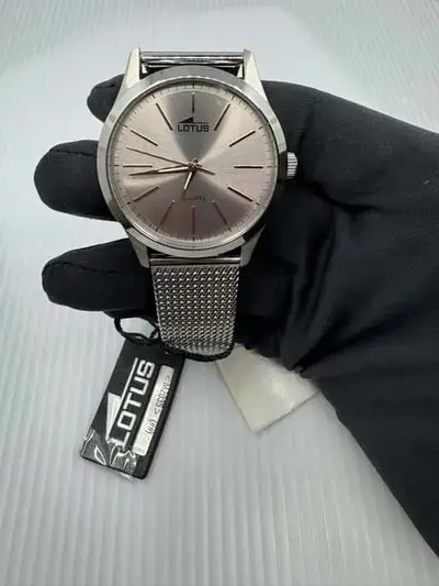 Reloj Lotus Minimalista rosado