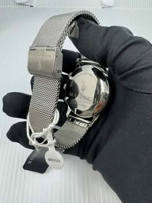 Reloj Maserati Cronógrafo azul con malla