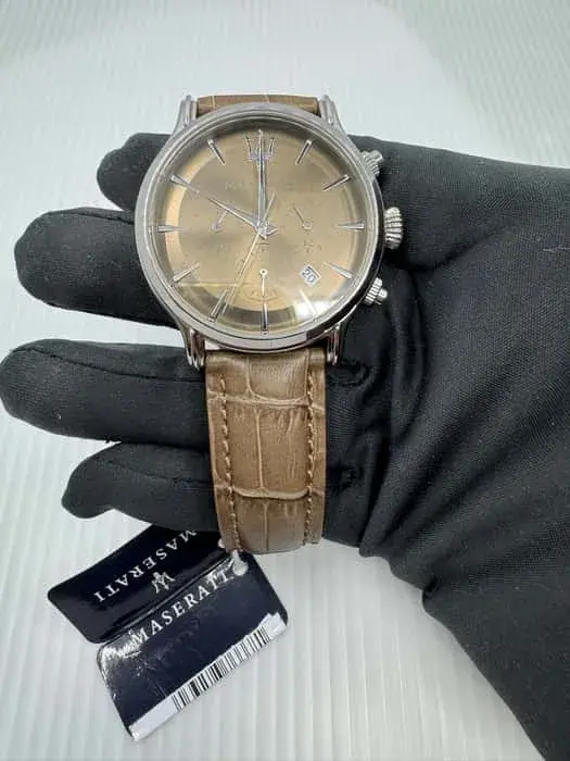 Reloj Maserati Clásico en piel