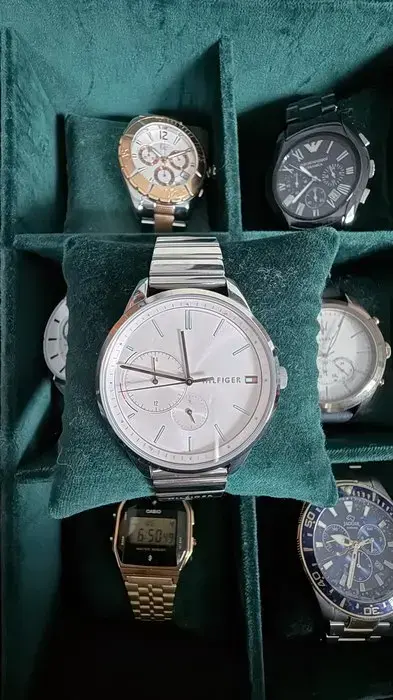Reloj Tommy Hilfiger Acero clásico de esfera clara