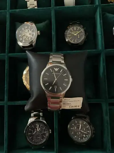 Reloj Emporio Armani Acero y negro