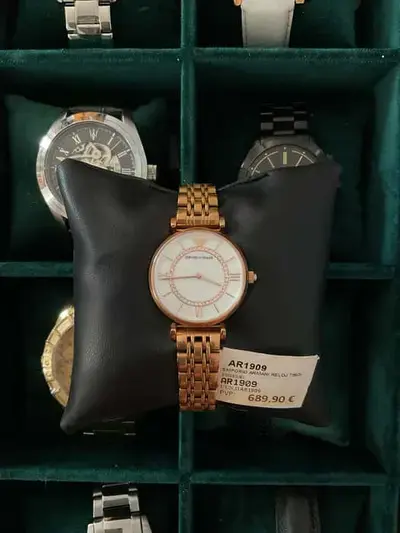 Reloj Emporio Armani Oro rosa minimalista