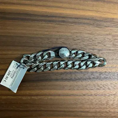Joya Tommy Hilfiger Pulsera de acero de eslabón grueso