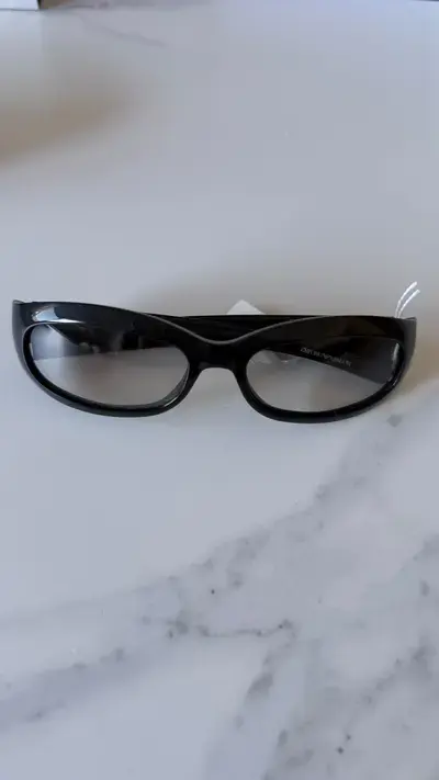 Gafas Emporio Armani Gafas negras de montura estrecha